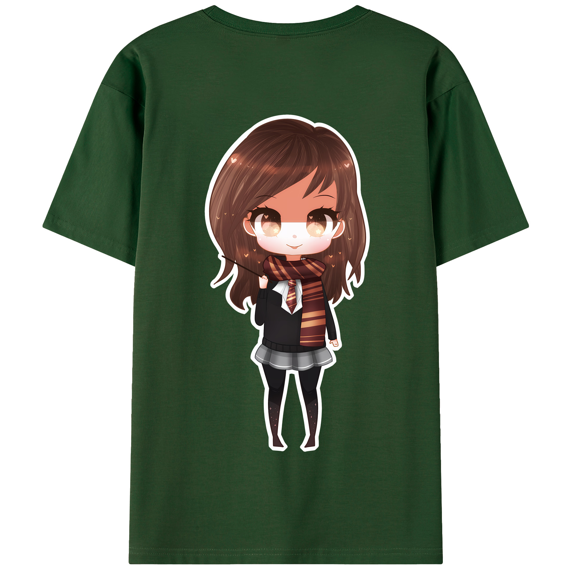 （画像用） Harry Potter ハリー・ポッターシリーズ 綿100％半袖Tシャツ（背面プリント）
